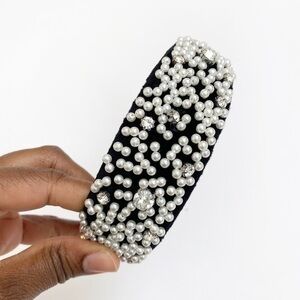 NWOT Zara pearl & rhinestone headband
